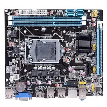 

H61 Desktop Computer Mainboard Motherboard 1155 Pin CPU Interface Upgrade USB2.0 DDR3 1600/1333 for Intel Core i7/i5/i3