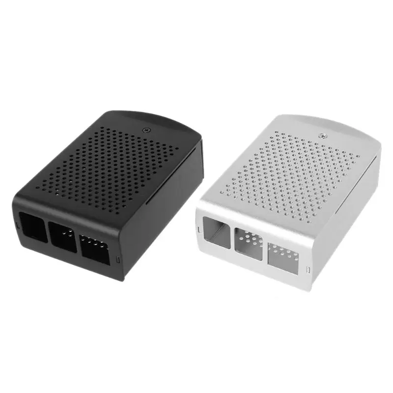 1 комплект корпус из алюминиевого сплава металлический корпус Корпус для Raspberry Pi 4 Модель B E65A