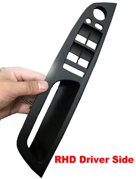 

Carbon Fiber Armrest Car left front driver's seat LHD RHD Interior Door Handle Inner Panel Pull Trim For BMW E70 E71 X5 X6