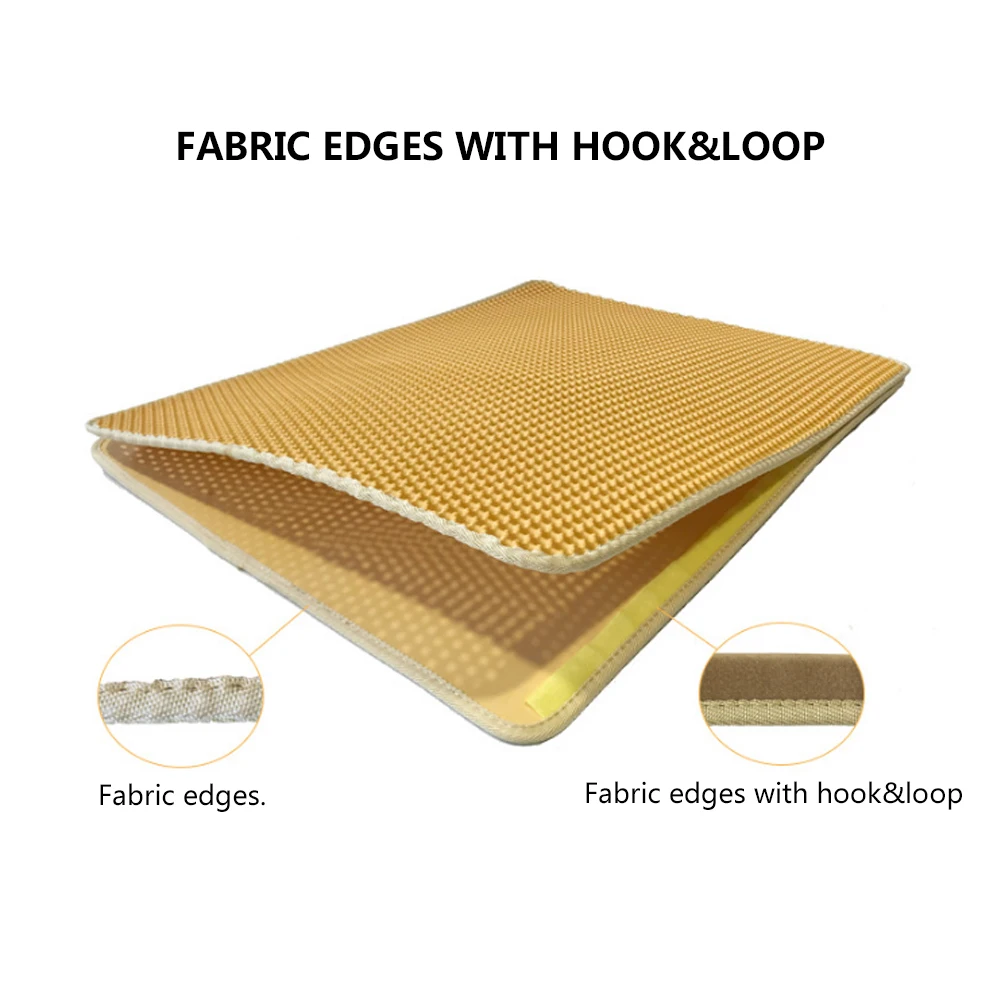 Двухслойный коврик для кошачьего туалета 10 цветов водонепроницаемый домашних