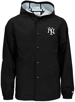 

New Era MLB Hooded Coaches Jkt Neyyan Chaqueta, Hombre