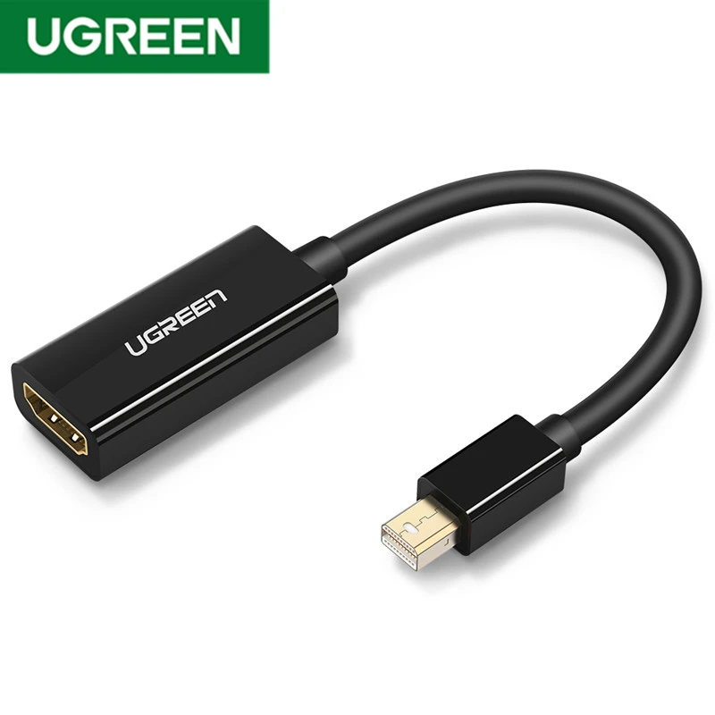 Адаптер UGREEN Mini DisplayPort HDMI адаптер DP Male Female Thunderbolt 2 0 4K x 2K/30 Гц|Кабели VGA| |