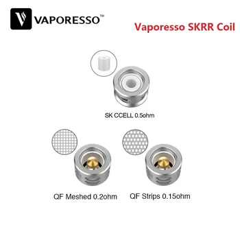 

3pcs/pack Vaporesso SKRR Replacement Coil W/ QF Strips 0.15ohm & QF Meshed 0.2ohm E-cig Vape Coil for Gen / Luxe Kit/ SKRR Tank
