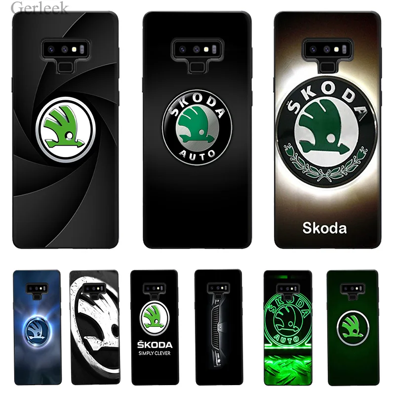 

Desxz Skoda Car Logo Tpu Case For Samsung Galaxy A5 A6 A7 A8 A9 A10 A30 A40 A50 A70 Cover Protection
