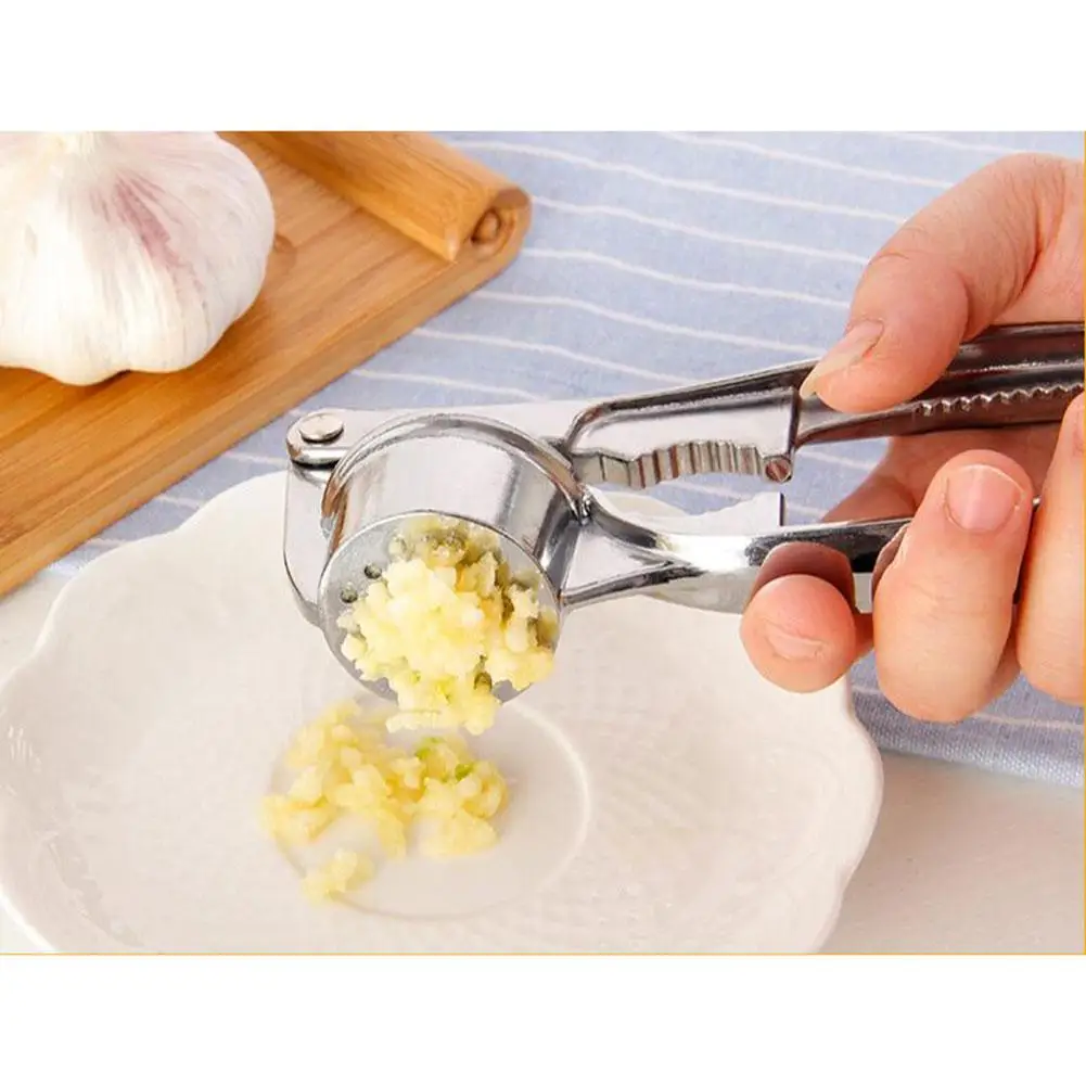 HobbyLane Oversize Garlic Press Household Multi-function Four-in-one Garlic Masher Creative Kitchen Manual Garlic Mud Ware