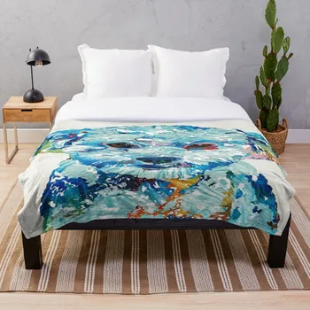 

Soft Blanket for Bed Sherpa Flannel Fleece Blanket Home Travel Sofa Soft Throw Blanket Small Dog Art Soft Love Sharon Cummings A