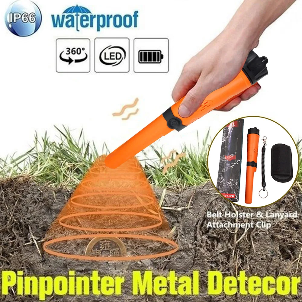 

GP360 Metal Detector Handheld Pinpoint GP Hunter GP-Pointer Garrett Static State Digger Pinpointing 360Degree Detection Dropship