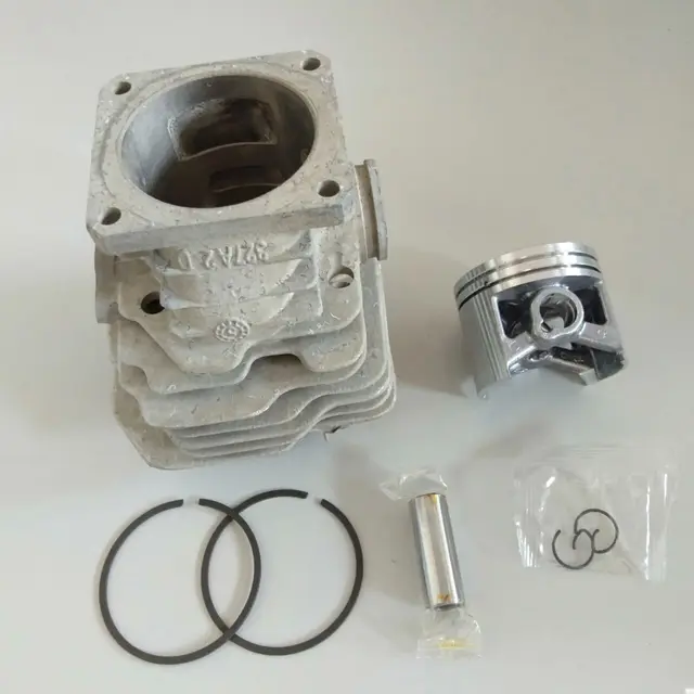 Pistón Nuevo Para Motosierra Stihl 044 - 50mm, Con Pernos De 12mm, Marca Sägenspezi