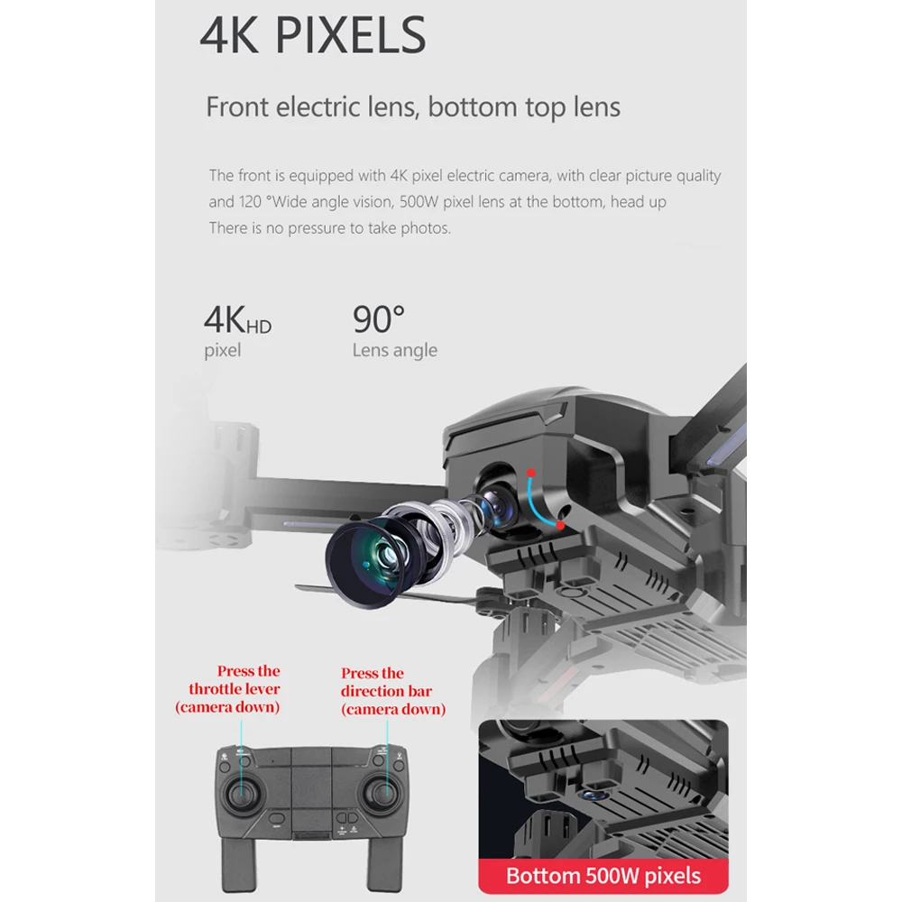 2020 Новый S177 Дрон gps 4k 5G WIFI HD широкоугольная двойная камера fvp дроны 20 мин дистанция