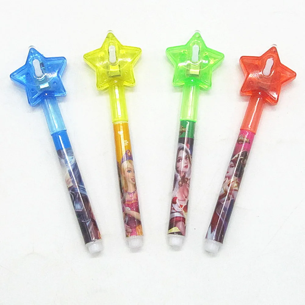 Big Head Luminous Light Pen Magic Purple 2 In 1 UV Black Light Combo Drawing Invisible 2