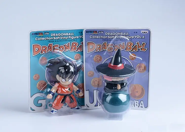[Funny] 4 шт./лот аниме 10-15 см Dragon Ball Z Sun Goku Master Roshi Gohan набор игрушек ПВХ фигурка Коллекционная модель кукла подарок
