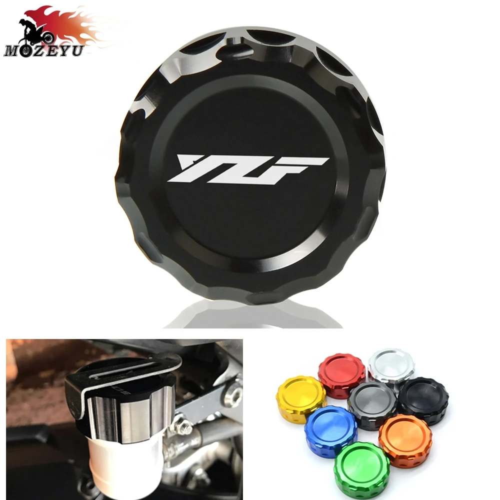 

Motorcycle CNC Aluminum rear brake oil cup cover engine oil filter cover for YAMAHA YZF YZF R1 2009-2013 2014 R6 2006-2013 2014