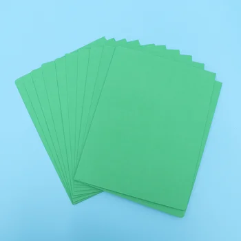 

12Pcs A4 2Pockets Kraft Paper File Folder Brown Card Holder Document Folder Office Project File Presentation Folder (Red)