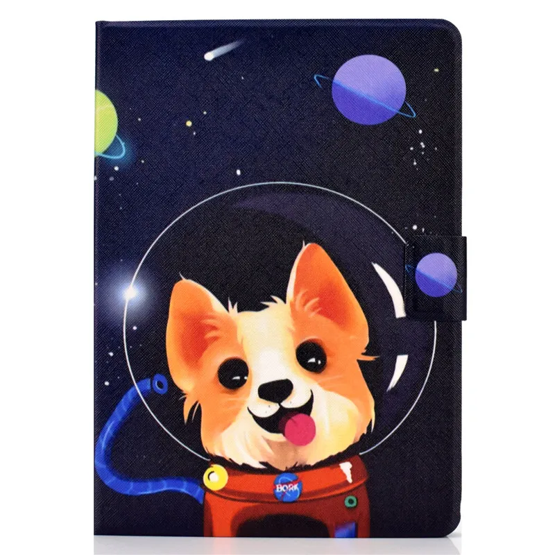 Чехол для Apple Ipad Air 2 Ipad 6 A1566 A1567 кожаный чехол с мультяшными рисунками для Ipad Air 2 Ipad6 Чехлы для Ipad Air2 - Цвет: D