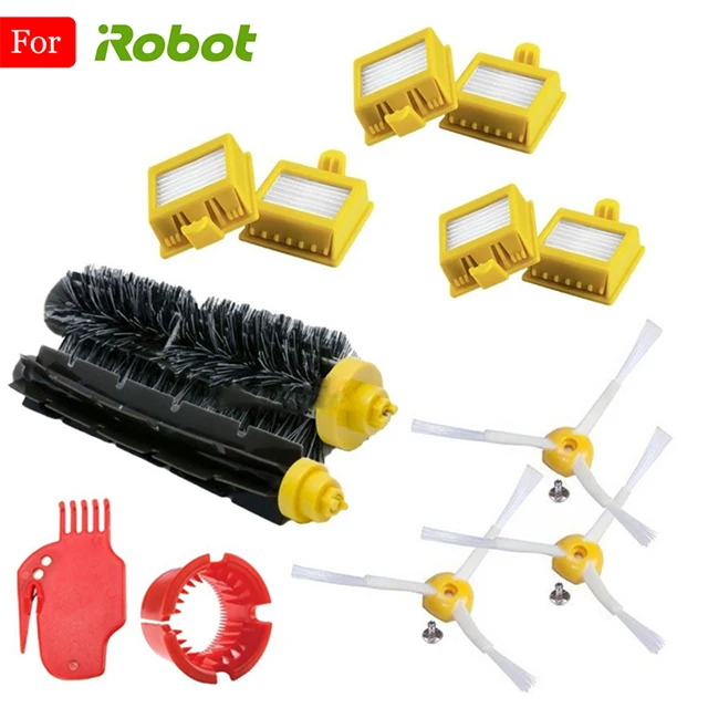 iR700-15 Для iRobot Roomba пылесос Запчасти 700 720 750 760 765 770 772 774 775 776 780 782 785 786 790 серии комплект HEPA фильтр щетки - Цвет: iR700-15