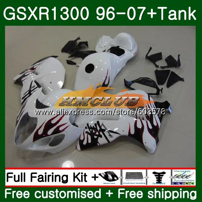 GSX R1300 для SUZUKI Hayabusa GSXR1300 96 02 03 04 05 06 07 Красный Пламя 21CL. 119 GSXR 1300 2002 2003 2004 2005 2006 2007 обтекатель