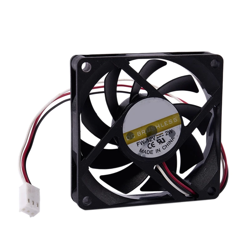 Чехол для компьютера кулер 12V 7CM 70MM PC cpu охлаждающий вентилятор