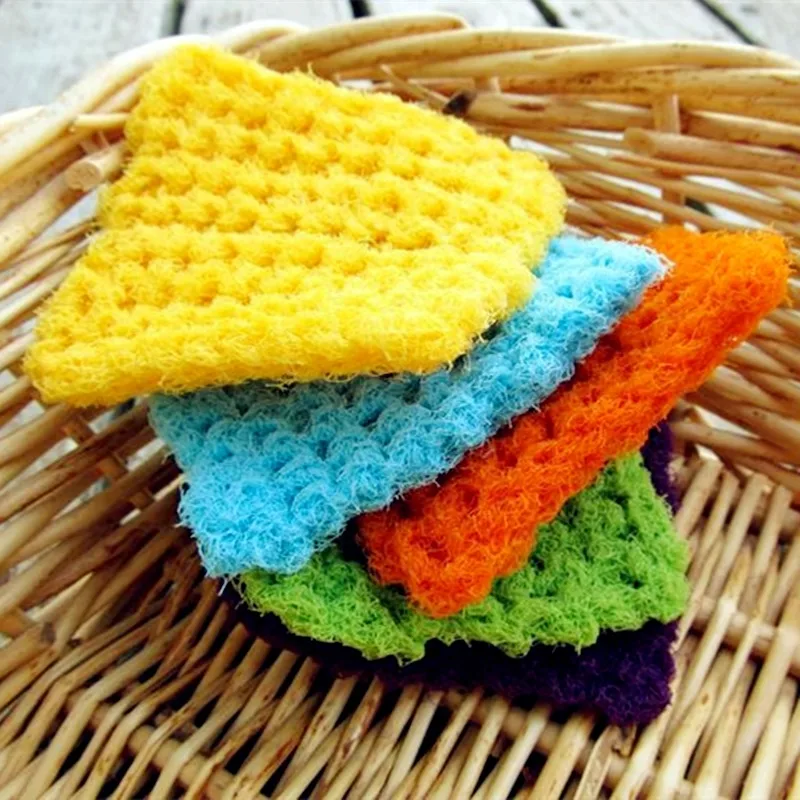 Handmade Pot Scrubber Knit Dishcloth