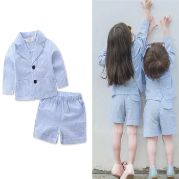 

Baby Girl Clothes Set Children Clothing Summer 2020 European and American Style Boys Girls Sunscreen Suit Shorts Two-piece