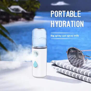 

Mist Spray Machine Face Hydration Sprayer Maquillaje Home Use Beauty Devices Ultrasonic Facial Mister Handy Cool Beauty Devices