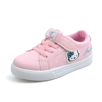 

2019 Spring Children Canvas Shoes For Girls Fashion Breathable Sneakers Student Sport Shoes Flat Kids Footwear Baby Casual Shoes