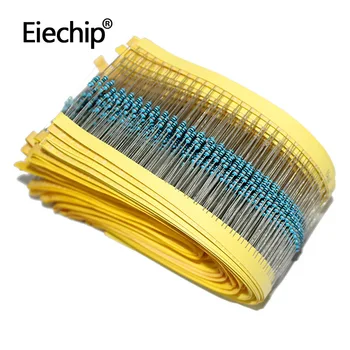 

73 types of 1 / 4W metal film resistor packages commonly used in factory direct sales