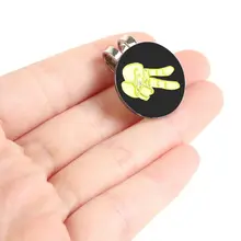 Сплав Магнитная Кепка для гольфа клип металлический мяч для гольфа прицеливания Маркер Козырек для гольфа клип аксессуары для гольфа