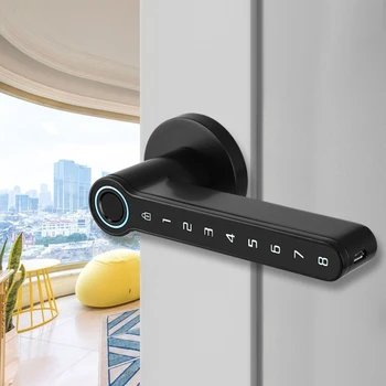 

Fingerprint password Lock Electric biometrics Code Number Door Lock