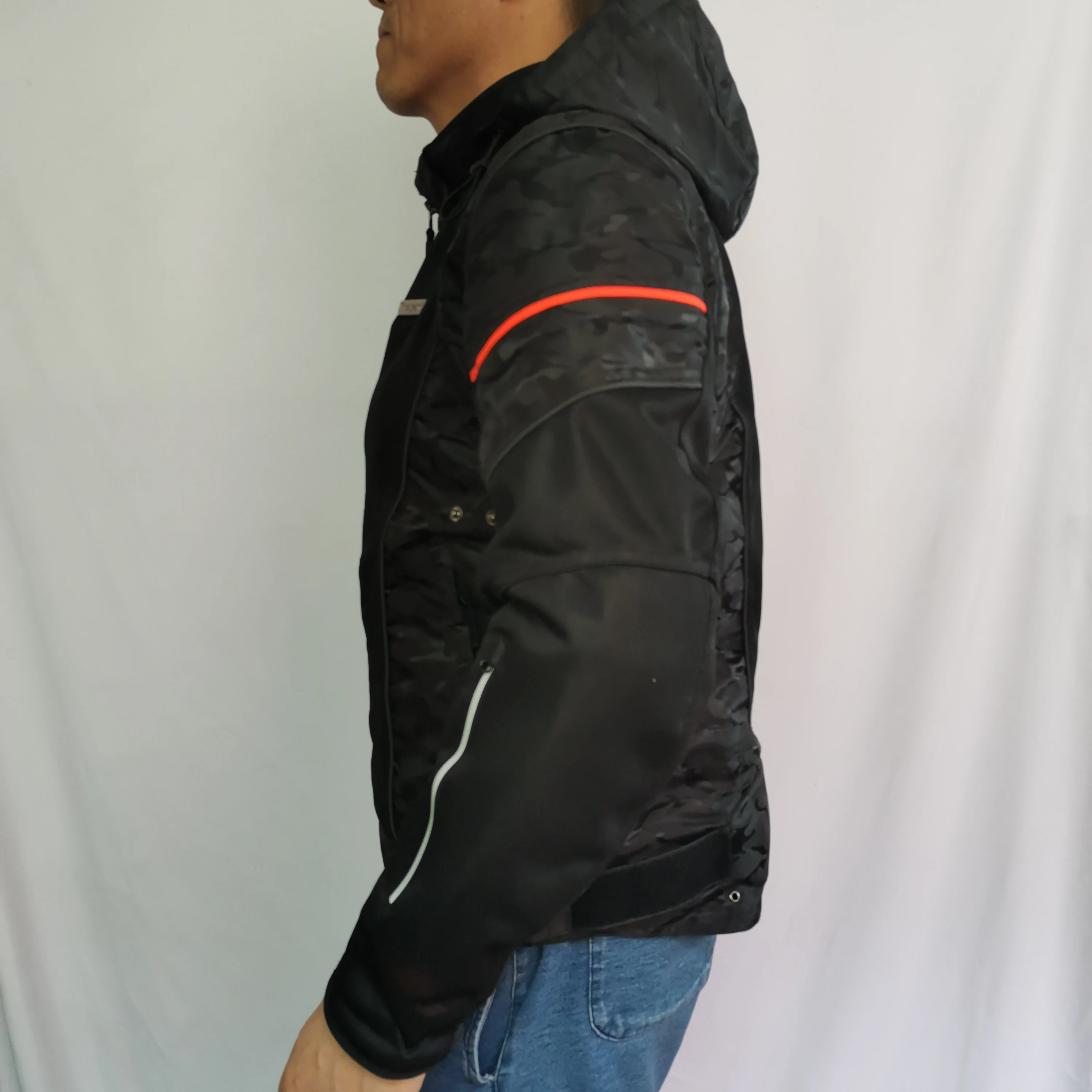 Four seasons riding jacket men's motorcycle anti-fall clothing motorcycle racing clothing mesh breathable thin