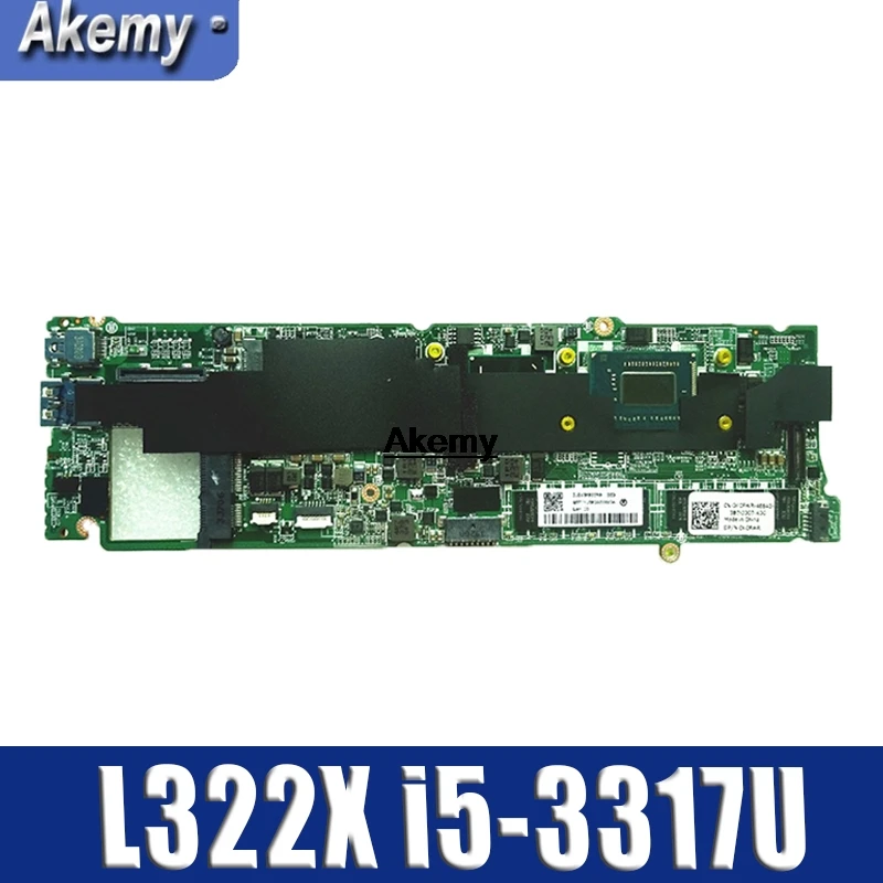 

XPS 13 motherboard GJW63 0GJW63 CN-0GJW63 I5-3317U DAD13AMBCD1 DDR3 For DELL XPS 13 L322x Laptop Motherboard tested 100% work