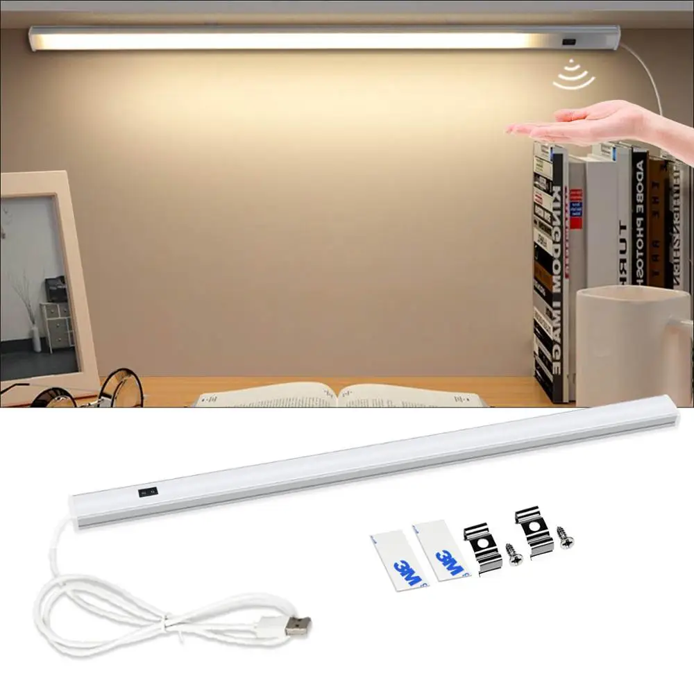 

USB LED Light Hand Sweep Motion Sensor Table Lamp Book Reading Lights 5V power bank operated USB Lamp veilleuse coranique