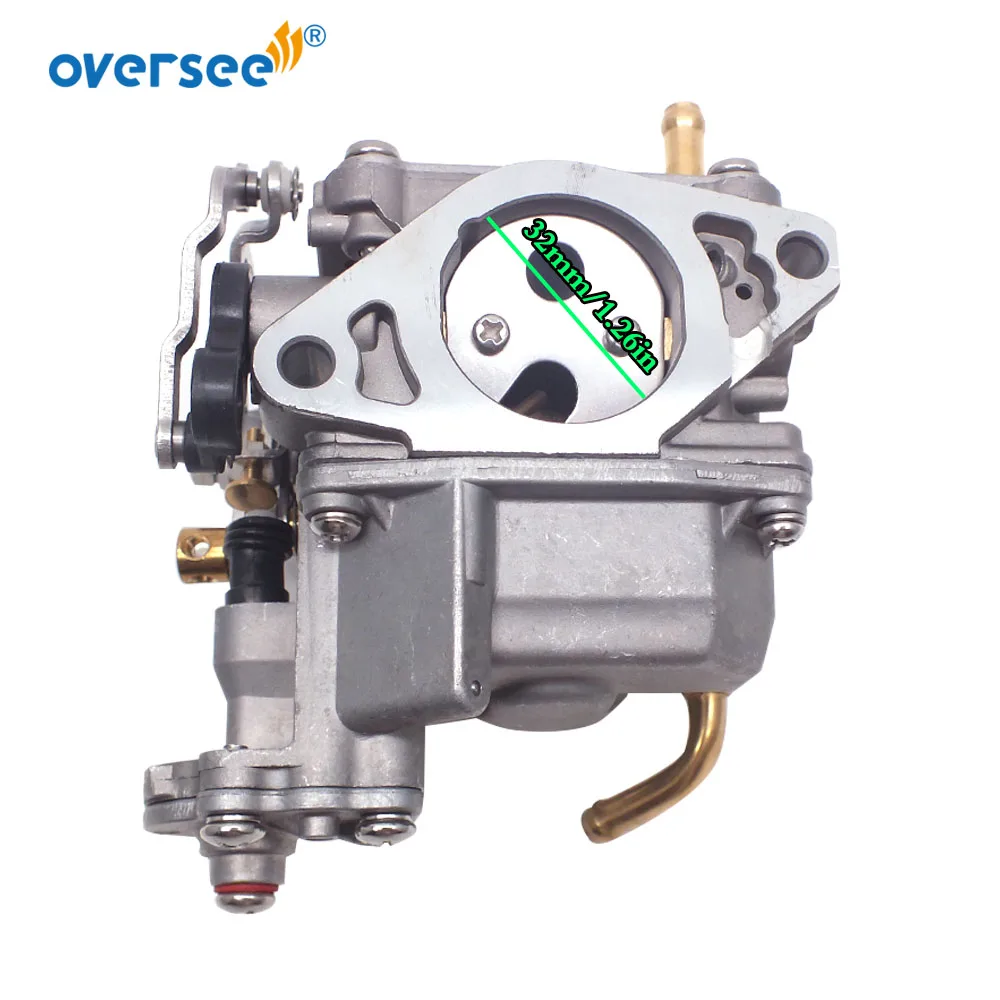 3BJ-03100-0 Carburetor For Tohatsu Outboard Motor 4 Stroke  MFS 15HP Engine 3BJ-03100 3BJ031000,