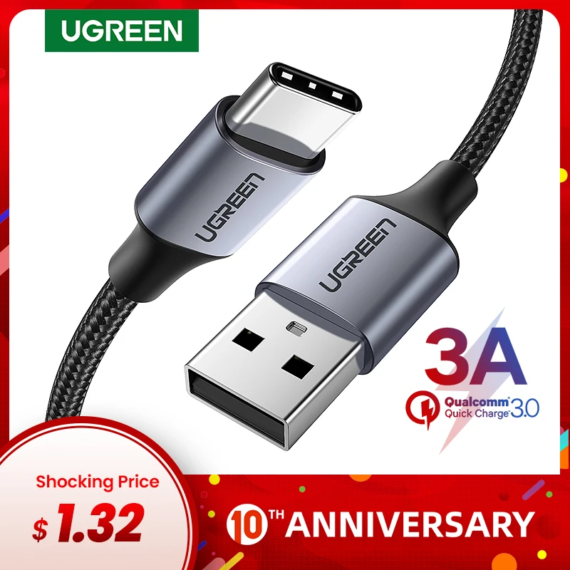 

Ugreen USB Type C USB C Cable USB Data Sync & Charger Cable for Nexus 5X Nexus 6P for OnePlus 2 ZUK Z1 Xiaomi 4C MX5 Pro