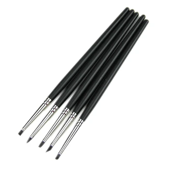 

Set of 5pcs Silicone Rubber Shapers Polymer Clay Sculpting Modelling Tools MOLC