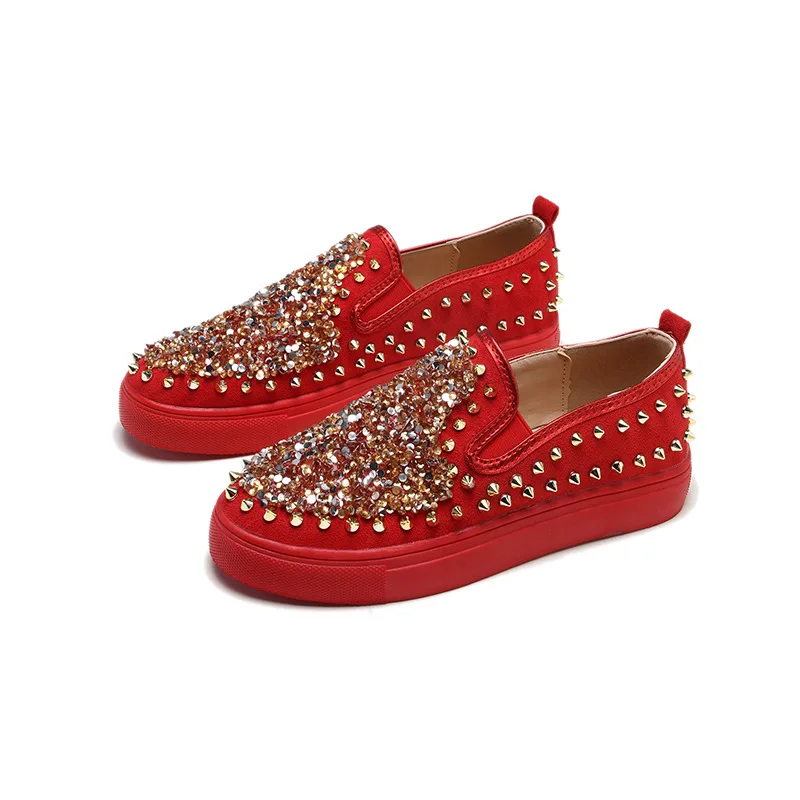 

Fashion Women Flats Women Studded Shoes Loafers Slip on Shoes Woman Casual Ballet Flats Ladies Nurse Platform Shoes Size 35~43