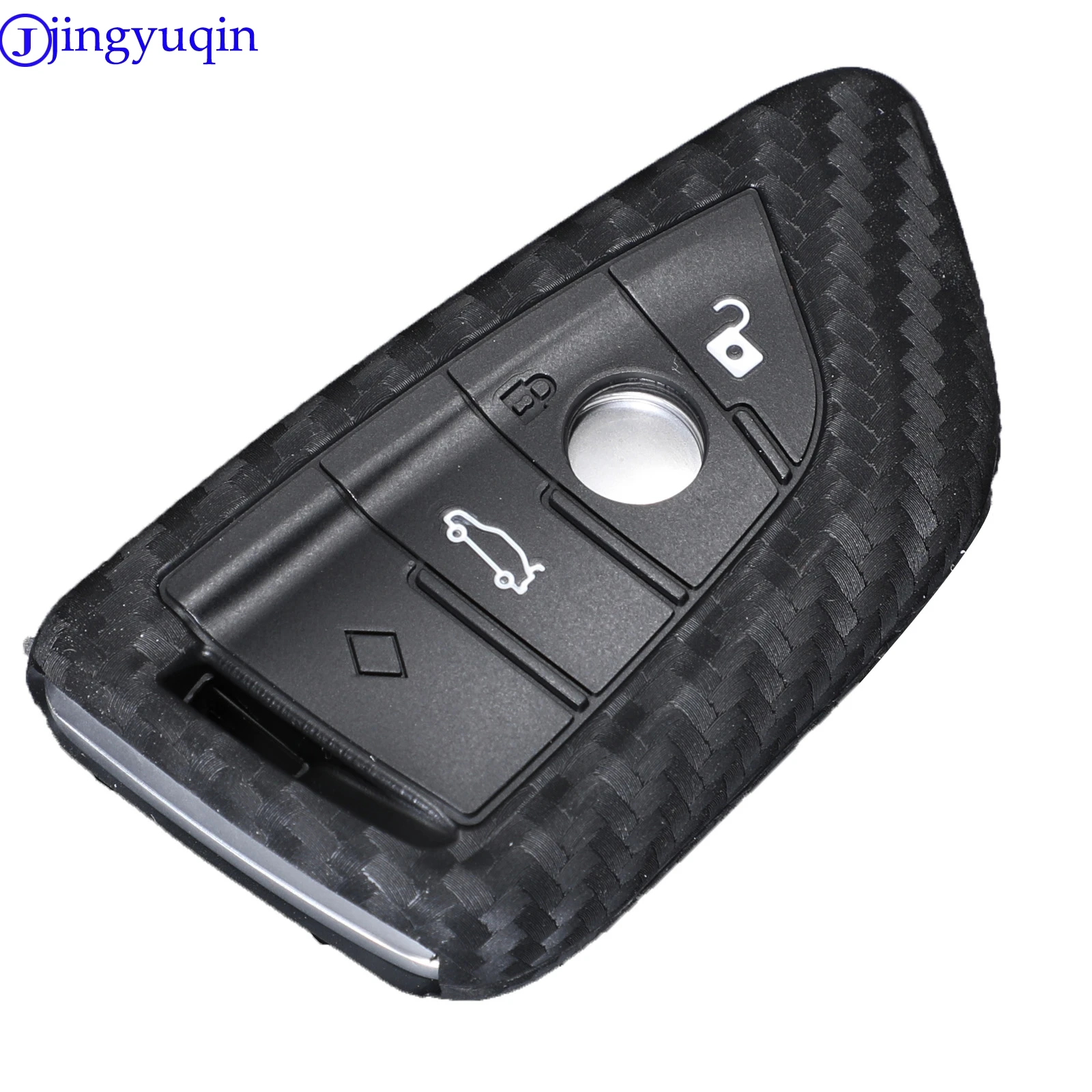 Чехол для ключей jingyuqin силиконовый чехол Fibler BMW X1 X3 X4 X5 X6 F15 F16 F48 G30 G38 525 540 740 1 2 5 7 Series