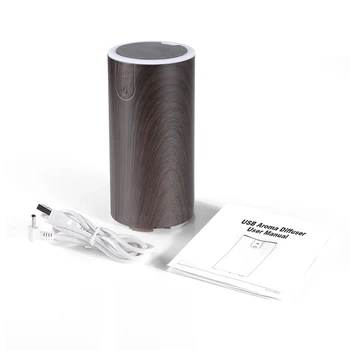 

Wood grain Air Humidifier USB Aromatherapy Essential Oil Diffuser Portable Mini Ultrasonic Cool Mist Aroma For Home office