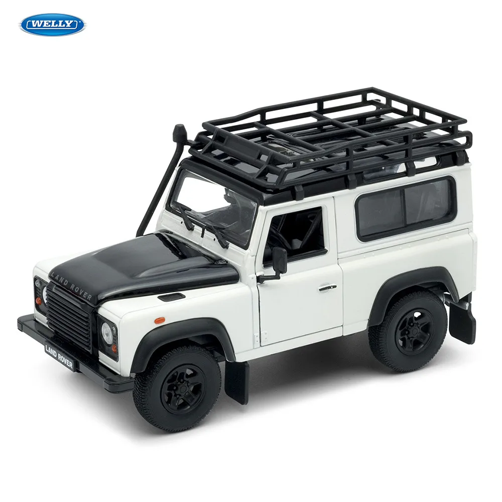 WELLY 1:24 Land Rover Defender спортивный автомобиль моделирование сплав модель автомобиля ремесла Коллекция игрушек инструменты подарок