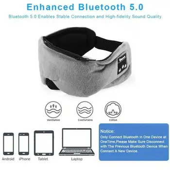 

2020 New Manufacturers Wireless Bluetooth 5.0 Headset Call Music Sleep Artifact Breathable Sleep Eye Mask Headphone