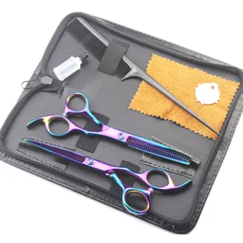 

1 set 17 cm Colorful Professional Beauty Sheet Shears Dental Scissors