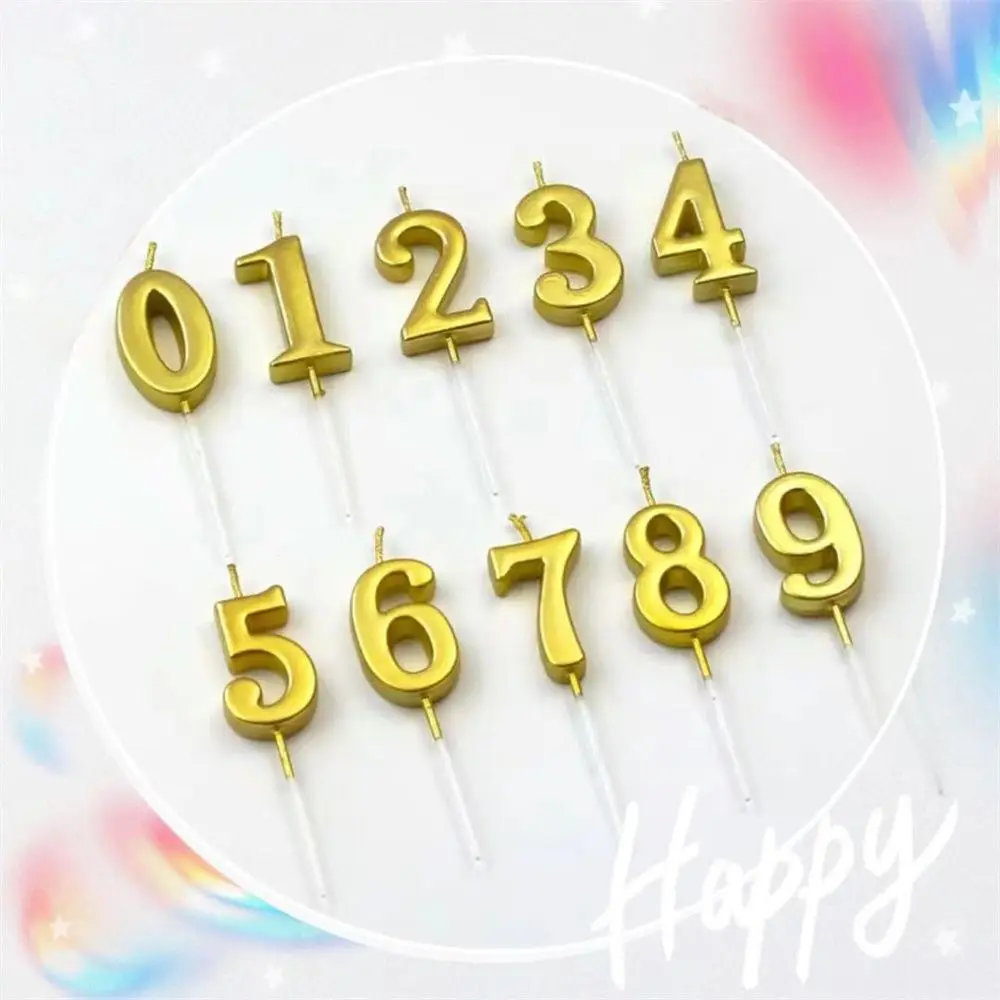 Creative DIY Home Decor Birthday Supplies Party Number Candle Cake | Дом и сад
