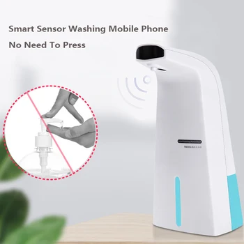 

Hand Free Automatic Soap Dispenser Touchless Bathroom 300ml Dispenser Smart Sensor Liquid Soap Dispenser For Kitchen Home Cocina