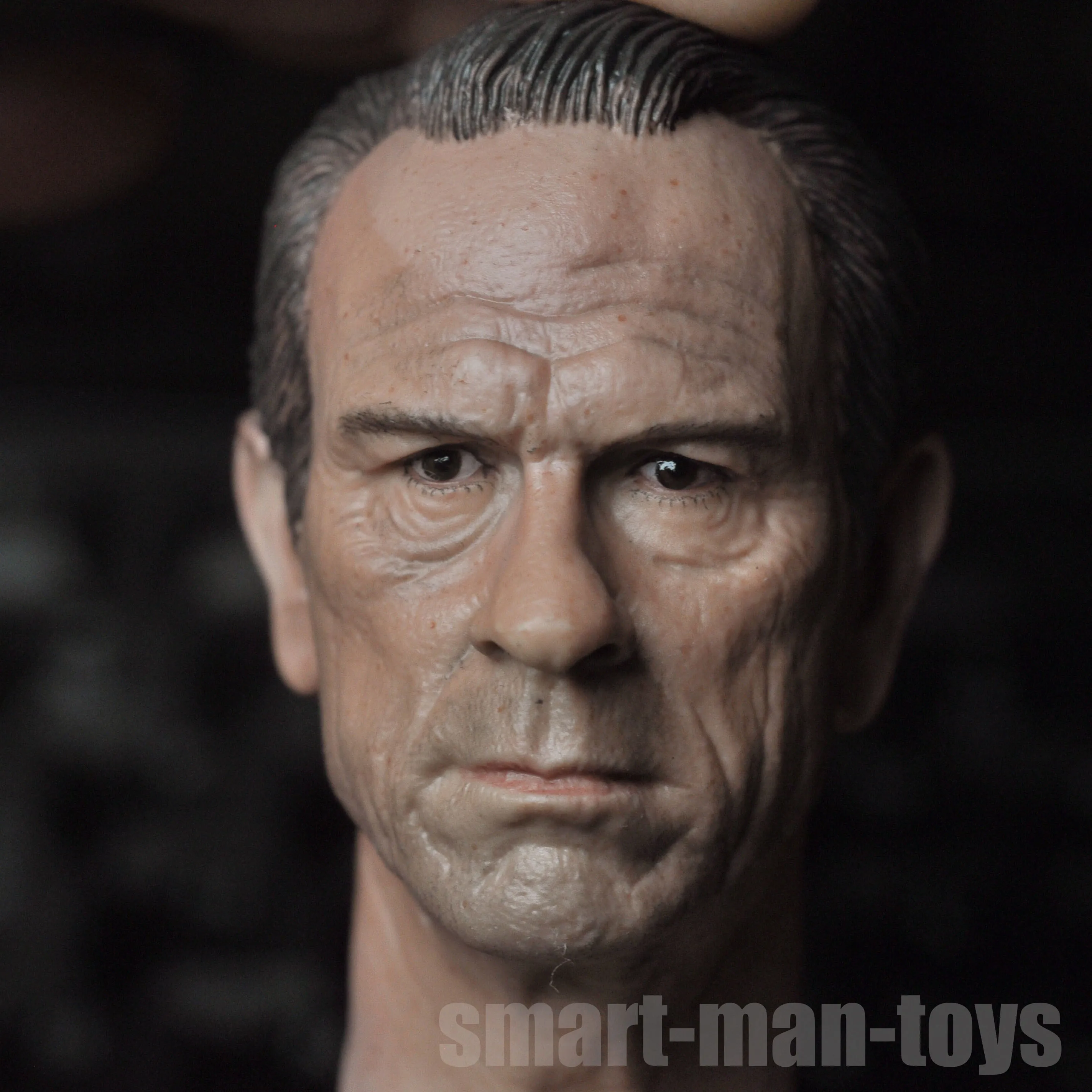 Пользовательские 1/6 весы голова лепить Tommy Lee Jones мужчин в черном III fit 12 &quotМужской