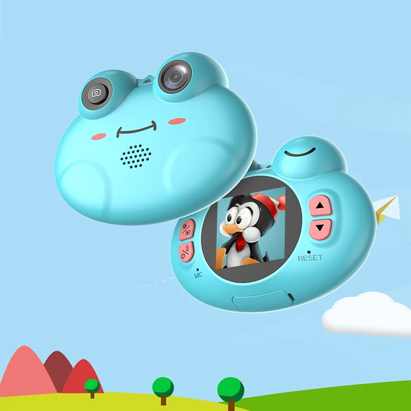 Kids Toys Fun Camera Child Selfie Digital Game Camcorder Dual Camera Video Recorder Best Birthday Gifts for Girls and Boys