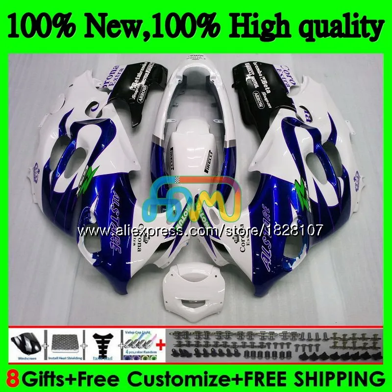 Средства ухода за кожей для SUZUKI KATANA GSXF 600 750 1998 1999 2000 2001 2002 33BS. 128 синий CORONA GSX750F GSXF750 GSXF600 98 99 00 01 02 обтекателя
