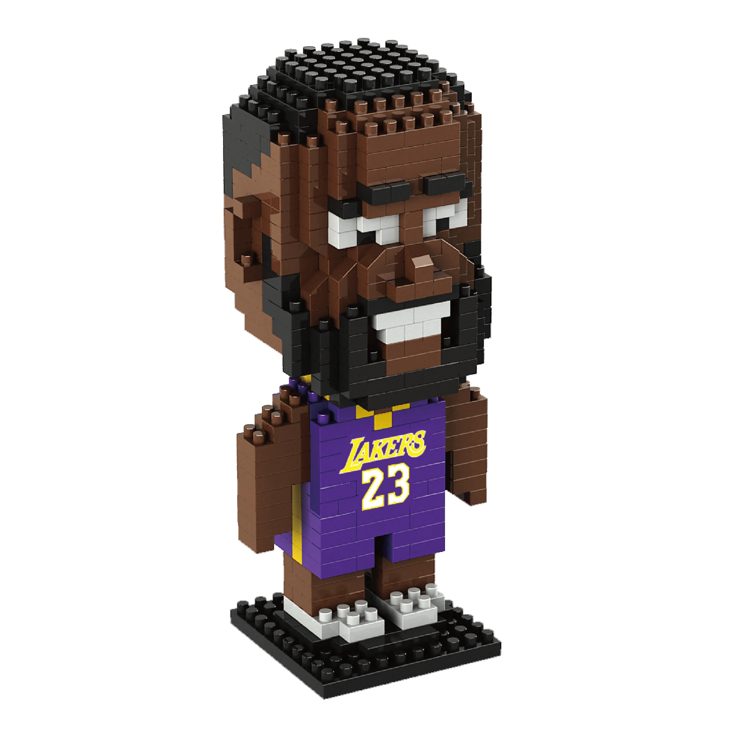 

Make for nba basketball model star surrounding Kuri warrior aj1 James building block Kobe McGrady, George Owen puppet