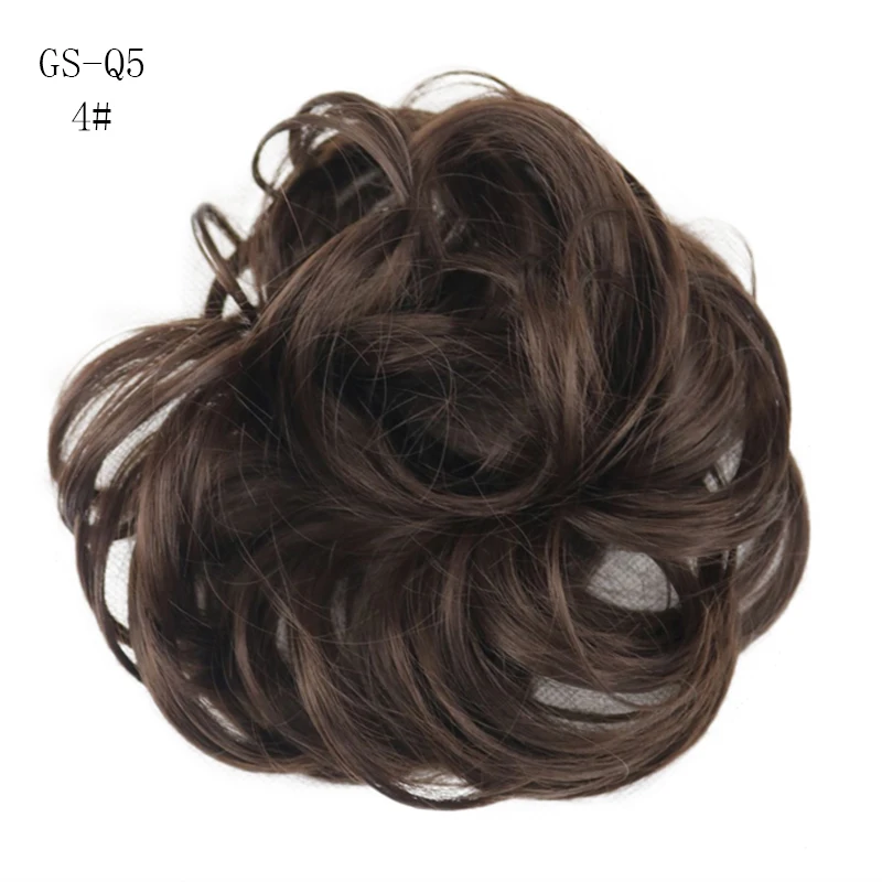 Brand New 28 Styles Women Fashion Realistic Fluffy Multicolor Short Curly Synthetic Wig Hair Cover - Color: 3