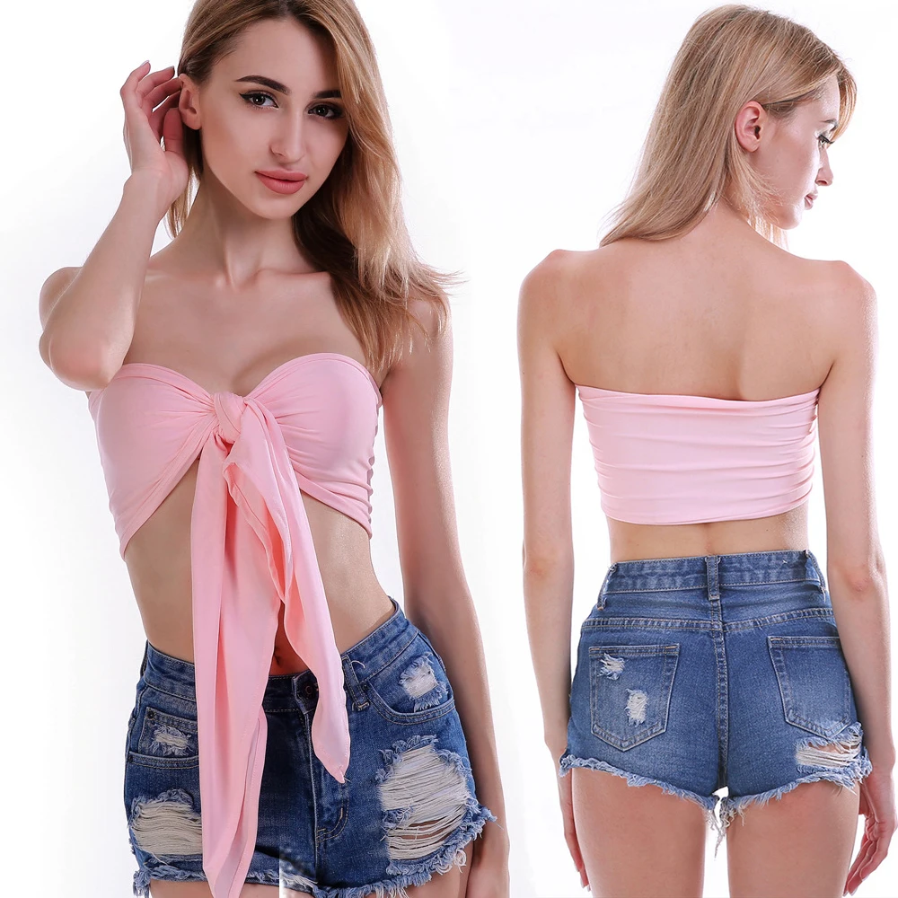 

Women Strappy Cross Over Front Cut Out Halter Neck Sleeveless Backless Crop Top Bandage Vest Summer Sexy Tops Woman Clothes
