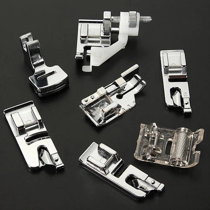Home& Living Presser Feet Sewing Machine 32PCS Singer Janome Foot Kit Domestic for Brother Tailor Useful Part