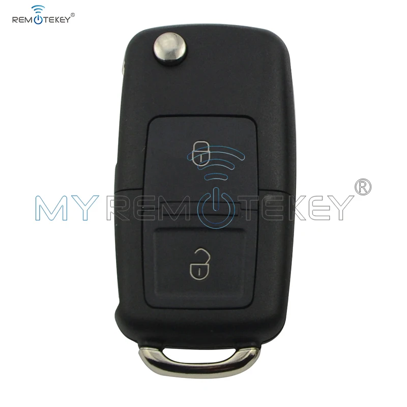 Автомобильный Дистанционный ключ для VW Volkswagen Golf Passat Polo Skoda Seat 2000 2001 2002 2003 1J0959753N 2